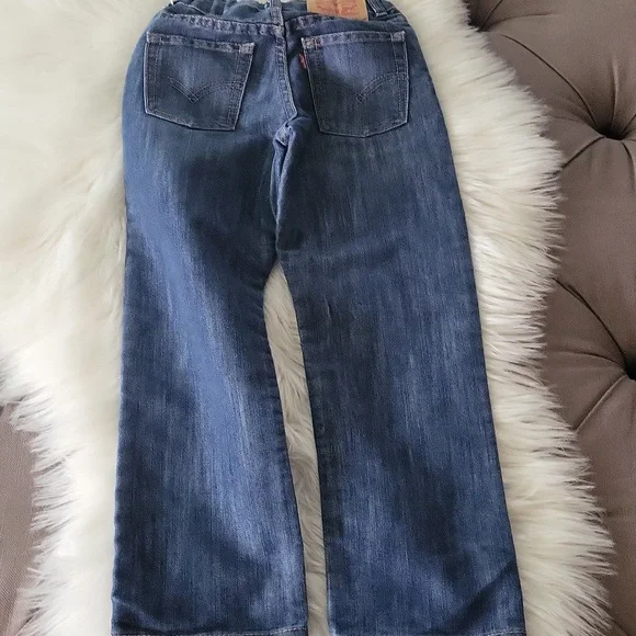 Levi 514 Straight Leg Kids Jeans - Picture 6 of 10